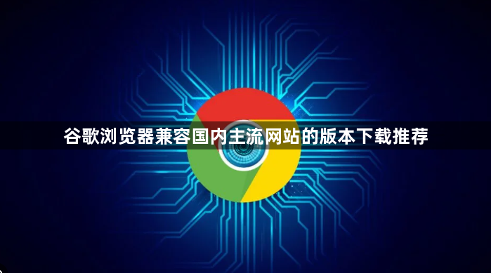 谷歌浏览器兼容国内主流网站的版本下载推荐1