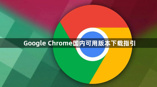Google Chrome国内可用版本下载指引1