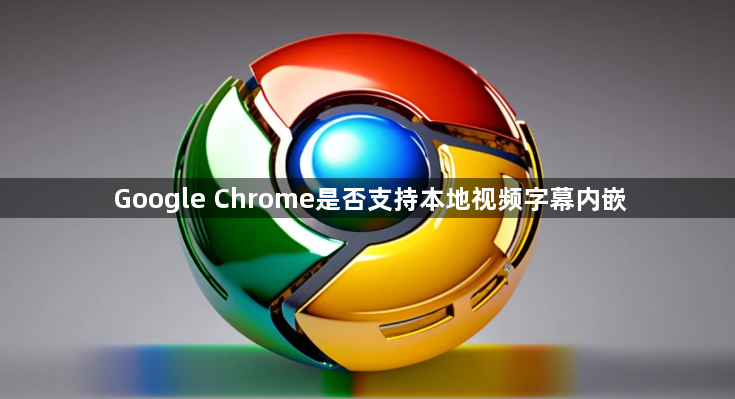 Google Chrome是否支持本地视频字幕内嵌1