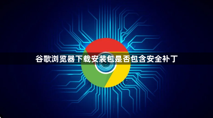 谷歌浏览器下载安装包是否包含安全补丁1