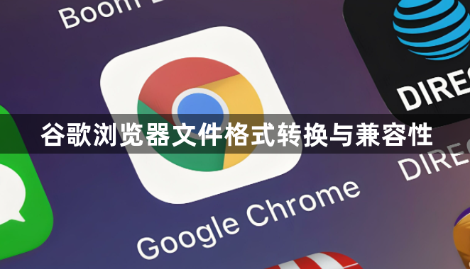 谷歌浏览器文件格式转换与兼容性1