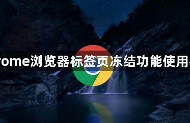 Chrome浏览器标签页冻结功能使用教学1