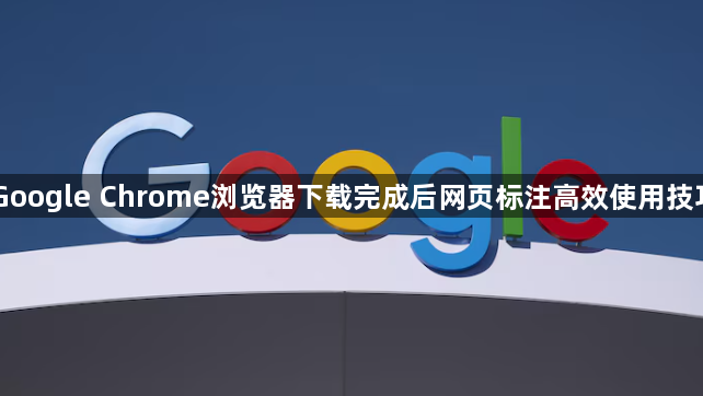 Google Chrome浏览器下载完成后网页标注高效使用技巧1