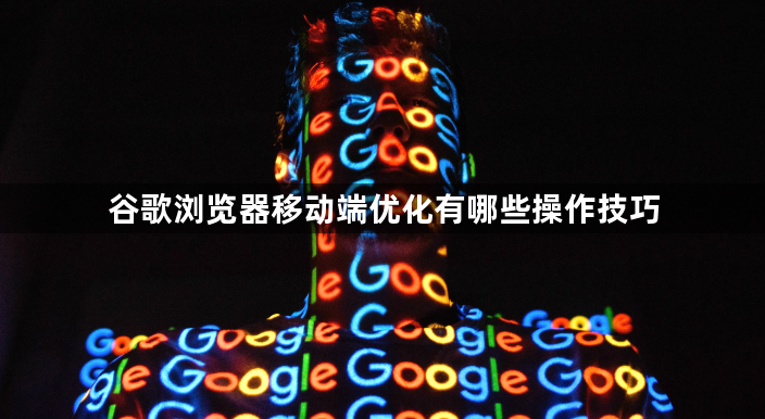 谷歌浏览器移动端优化有哪些操作技巧1