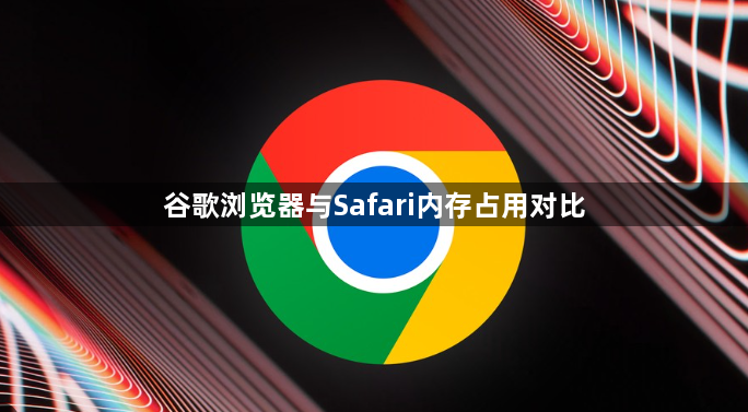 谷歌浏览器与Safari内存占用对比1