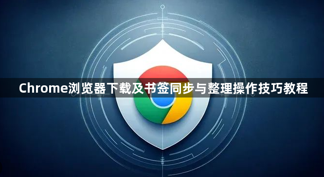 Chrome浏览器下载及书签同步与整理操作技巧教程1