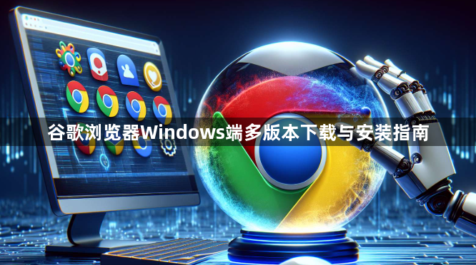 谷歌浏览器Windows端多版本下载与安装指南1