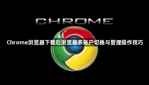 Chrome浏览器下载后浏览器多账户切换与管理操作技巧1