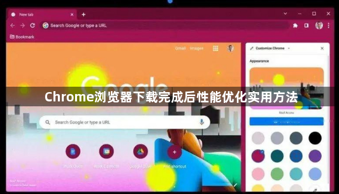 Chrome浏览器下载完成后性能优化实用方法1