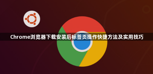 Chrome浏览器下载安装后标签页操作快捷方法及实用技巧1