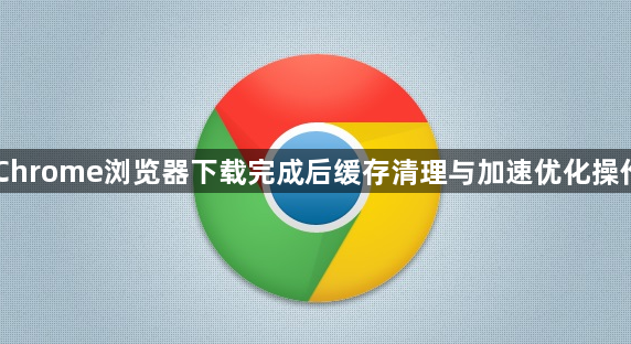 Chrome浏览器下载完成后缓存清理与加速优化操作1