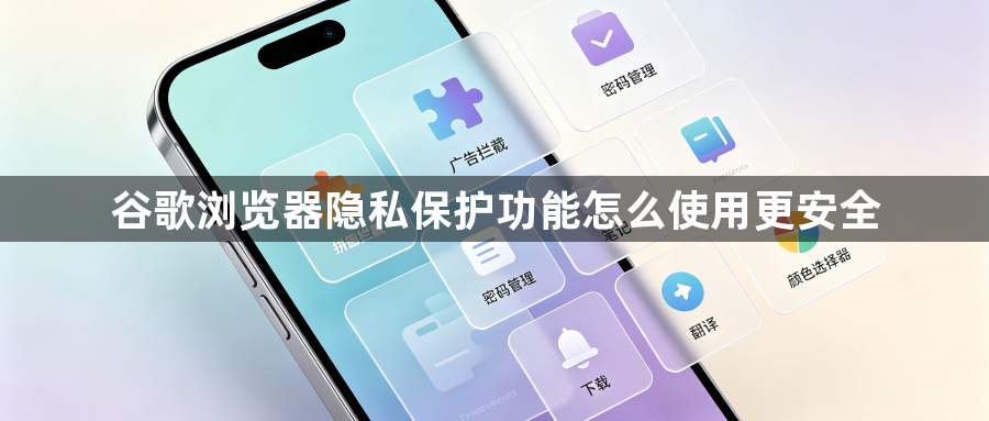 谷歌浏览器隐私保护功能怎么使用更安全1