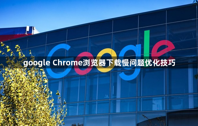 google Chrome浏览器下载慢问题优化技巧1