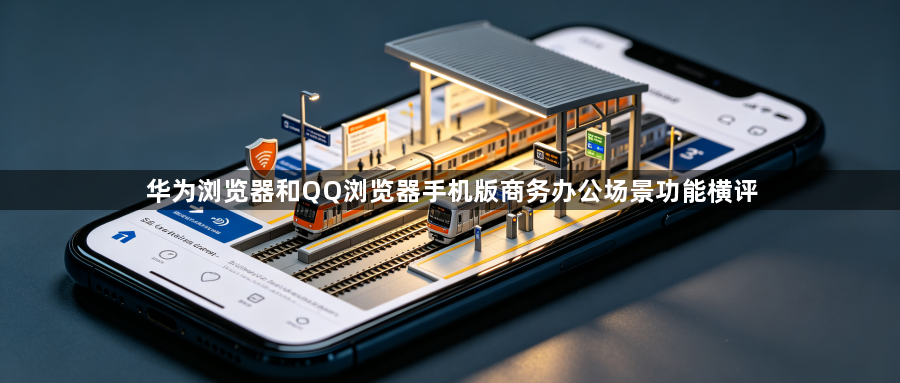华为浏览器和QQ浏览器手机版商务办公场景功能横评1