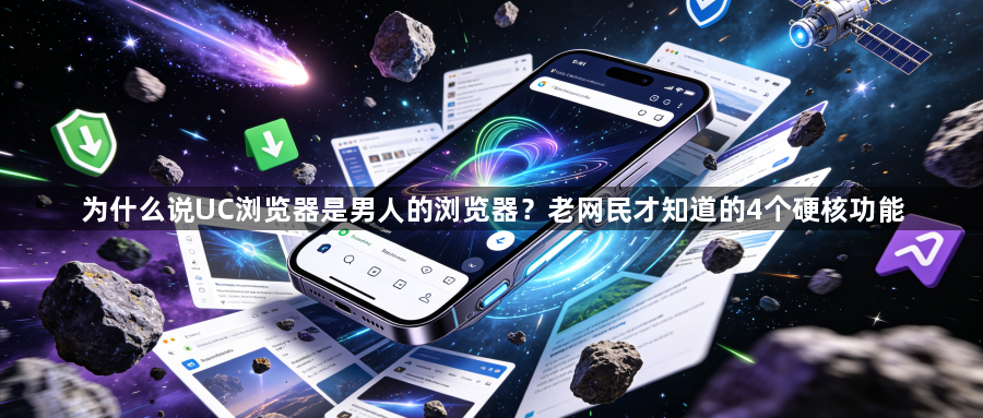 为什么说UC浏览器是男人的浏览器?老网民才知道的4个硬核功能1