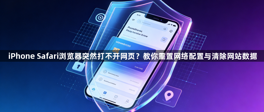 iPhone Safari浏览器突然打不开网页？教你重置网络配置与清除网站数据1