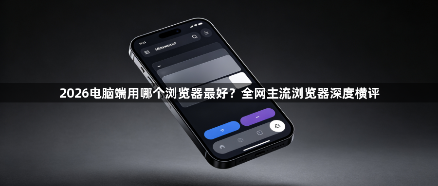 2026电脑端用哪个浏览器最好?全网主流浏览器深度横评1
