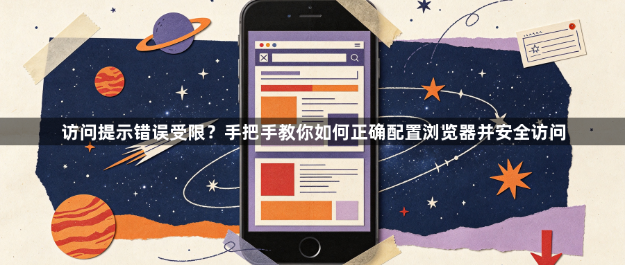 访问提示错误受限?手把手教你如何正确配置浏览器并安全访问1