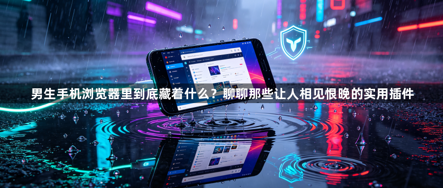 男生手机浏览器里到底藏着什么?聊聊那些让人相见恨晚的实用插件1