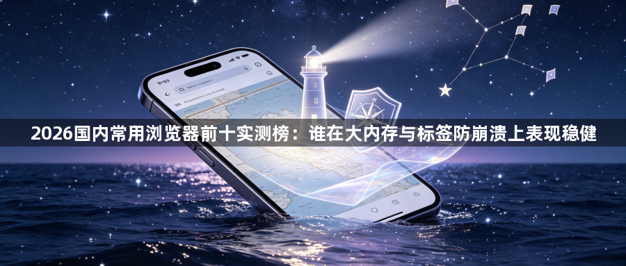 2026国内常用浏览器前十实测榜：谁在大内存与标签防崩溃上表现稳健1