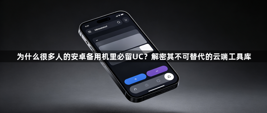 为什么很多人的安卓备用机里必留UC？解密其不可替代的云端工具库1