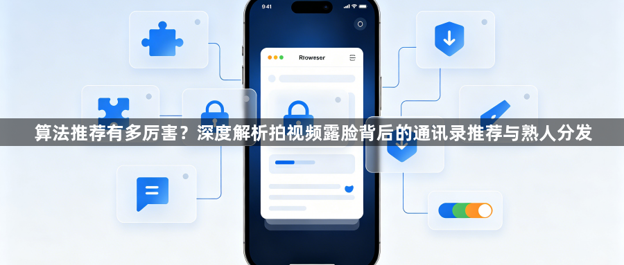 算法推荐有多厉害?深度解析拍视频露脸背后的通讯录推荐与熟人分发1
