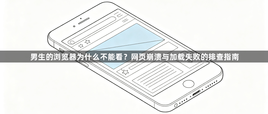 男生的浏览器为什么不能看？网页崩溃与加载失败的排查指南1