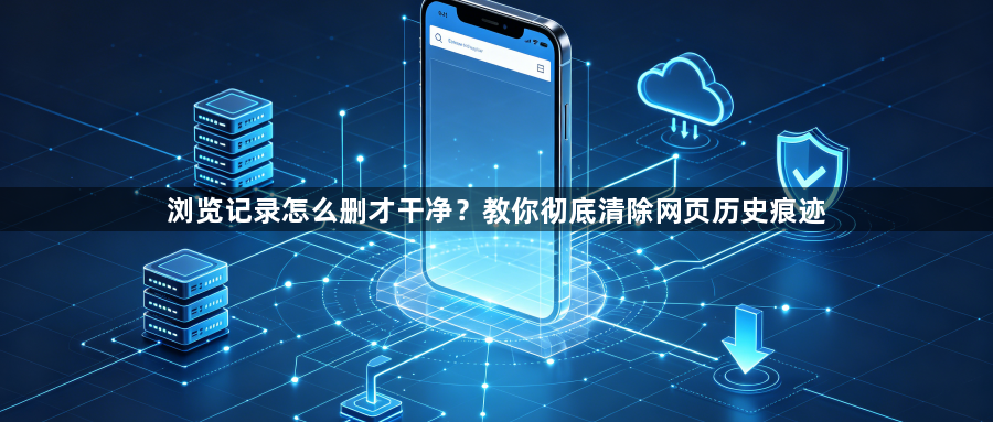 浏览记录怎么删才干净?教你彻底清除网页历史痕迹1