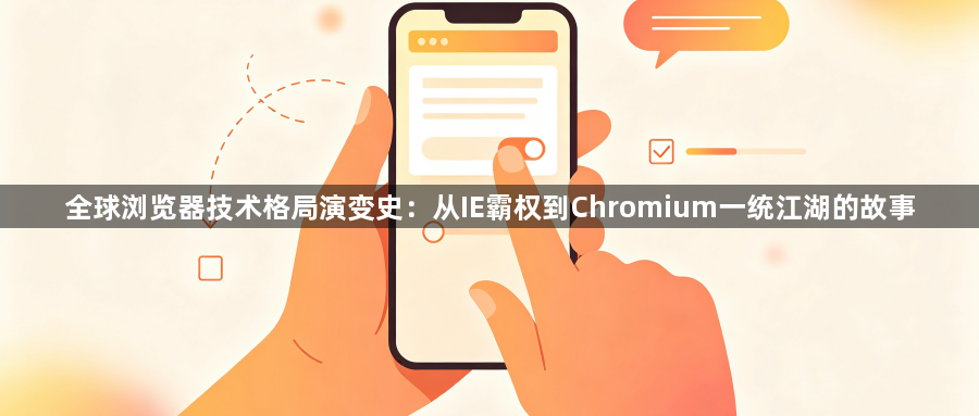 全球浏览器技术格局演变史：从IE霸权到Chromium一统江湖的故事1