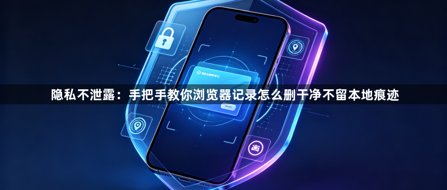 隐私不泄露:手把手教你浏览器记录怎么删干净不留本地痕迹1